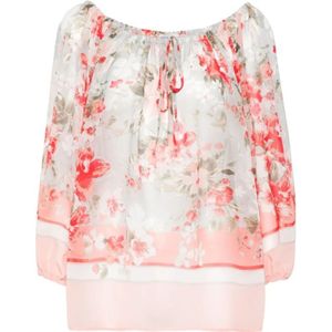 Ermanno Scervino, Dames, Blouses & Shirts, Veelkleurig, Maat: XS Poliester,