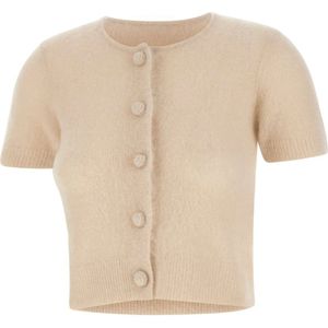 The Garment, Dames, Truien, Beige, Maat: 3XS Mohair,