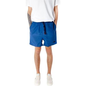 Gramicci, Heren, Korte broeken, Blauw, Maat: 2XL Nylon,
