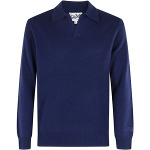 MC2 Saint Barth, Heren, Truien, Blauw, Maat: 2XL Wol,