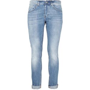 Dondup, Heren, Jeans, Blauw, Maat: W31 Denim,