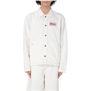 Dickies, Heren, Jassen, Wit, Maat: S Denim,