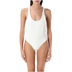 Zimmermann Strik Badpak , White , Dames , Maat: XS