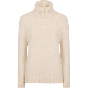 Eleventy, Dames, Truien, Beige, Maat: XS Wol,