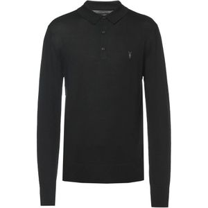 AllSaints, Heren, Tops, Zwart, Maat: 2XL Wol,