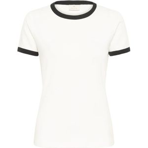 Kaffe, Dames, Tops, Wit, Maat: S