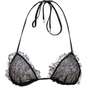 Tom Ford, Dames, Badkleding, Zwart, Maat: S Viscose,