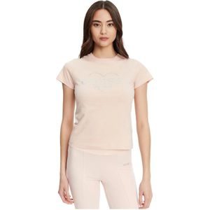 Guess, Dames, Tops, Roze, Maat: L Katoen,