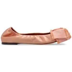 Lanvin Satin balletflats , Pink , Dames , Maat: 38 EU