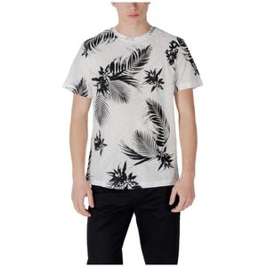 Antony Morato, Heren, Tops, Wit, Maat: S Katoen,