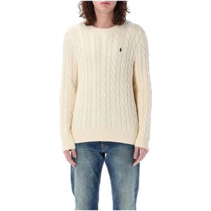 Polo Ralph Lauren, Heren, Truien, Beige, Maat: XS Katoen,