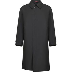 Gucci, Heren, Mantels, Zwart, Maat: M Poliester,