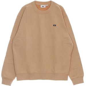 Obey, Heren, Sweatshirts & Hoodies, Bruin, Maat: XL Katoen,