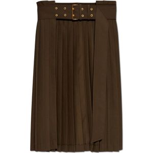 Ami Paris, Dames, Rokken, Bruin, Maat: XS Wol,