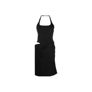 Jacquemus Zomerjurk , Black , Dames , Maat: L