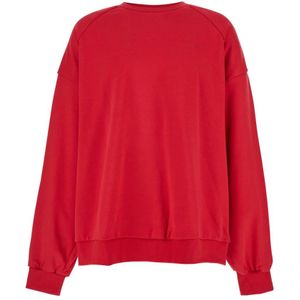 Juun.J, Heren, Sweatshirts & Hoodies, Rood, Maat: S Katoen,