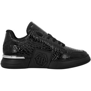 Philipp Plein, unisex, Schoenen, Zwart, Maat: 41 EU Leer,