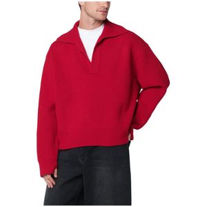 Studio Nicholson, Heren, Truien, Rood, Maat: M Wol,