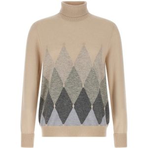 Ballantyne, Heren, Truien, Veelkleurig, Maat: 3XL Kasjmier,