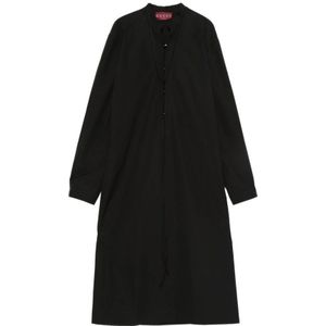Gucci, Dames, Jurken, Zwart, Maat: XS Katoen,
