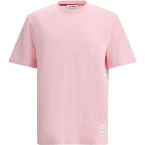 Thom Browne, Heren, Tops, Roze, Maat: XL Katoen,