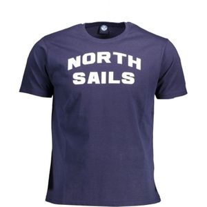 North Sails, Heren, Tops, Blauw, Maat: XL Katoen,