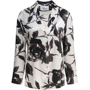 Sleep No More, Dames, Blouses & Shirts, Veelkleurig, Maat: S Zijde,