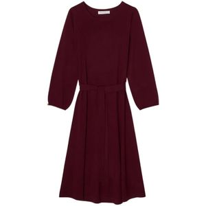 Busnel, Dames, Jurken, Rood, Maat: S Wol,