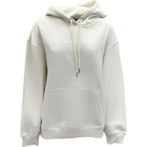Emporio Armani, Dames, Sweatshirts & Hoodies, Wit, Maat: S