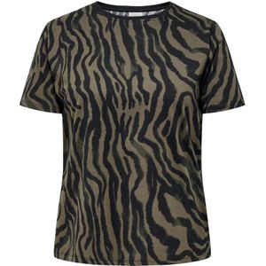 Only Carmakoma, Dames, Tops, Veelkleurig, Maat: L