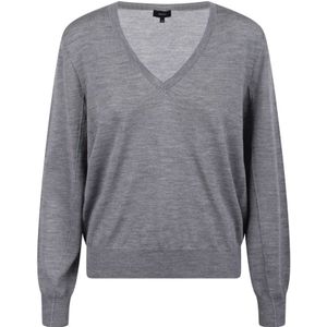 Soeur, Dames, Truien, Grijs, Maat: M Wol,