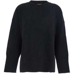 Mauro Grifoni, Dames, Truien, Zwart, Maat: XS Katoen,