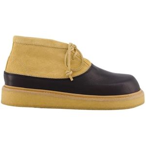 Marni, Heren, Schoenen, Beige, Maat: 44 EU Leer,