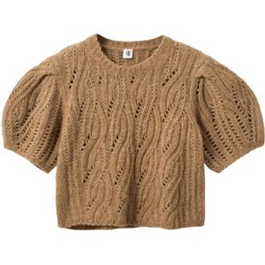 The Garment, Dames, Truien, Bruin, Maat: S Wol,