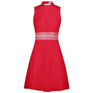 vera mont, Dames, Jurken, Rood, Maat: 2XL Chiffon,