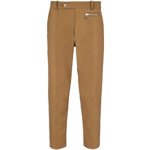 Balmain Rechte katoenen cargobroek , Beige , Heren , Maat: L