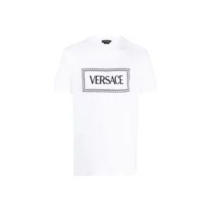 Versace T-Hemden , White , Heren , Maat: XL