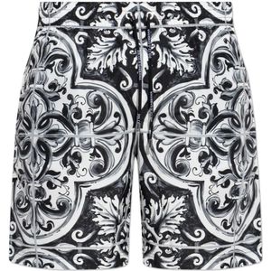 Dolce & Gabbana, Heren, Badkleding, Zwart, Maat: XS