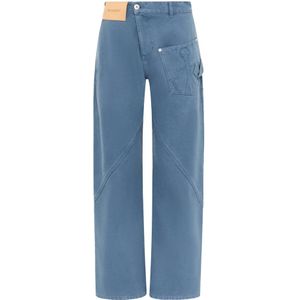 JW Anderson, Dames, Jeans, Blauw, Maat: W28 Katoen,