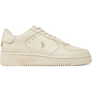Polo Ralph Lauren - Masters CRT Leather Sneaker - Beige - Leer