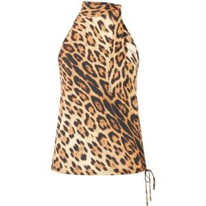 Roberto Cavalli, Dames, Tops, Bruin, Maat: 2XS