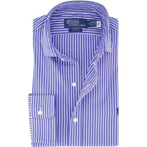 Polo Ralph Lauren - Overhemd - Wit Blauw Gestreept - Custom Fit