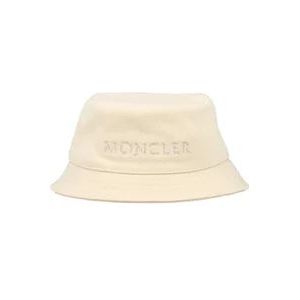 Moncler Stijlvolle Bucket Hat voor dagelijks gebruik , Beige , Dames , Maat: 54 CM