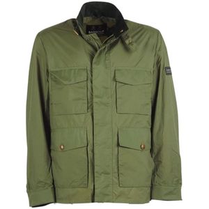 Barbour, Heren, Jassen, Groen, Maat: L Polyamide,