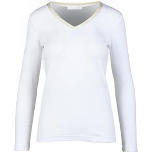 Fabiana Filippi, Dames, Tops, Wit, Maat: 2XS Katoen,