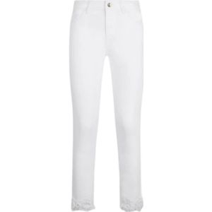 Liu Jo, Dames, Jeans, Wit, Maat: W26 Katoen,
