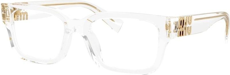 Miu Miu - Brillen - Grijs - 51 mm - Transparant Acetaat Montuur