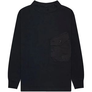 C.p. Company, Heren, Sweatshirts & Hoodies, Zwart, Maat: L