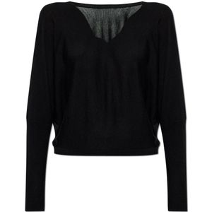 AllSaints, Dames, Truien, Zwart, Maat: XS Wol,