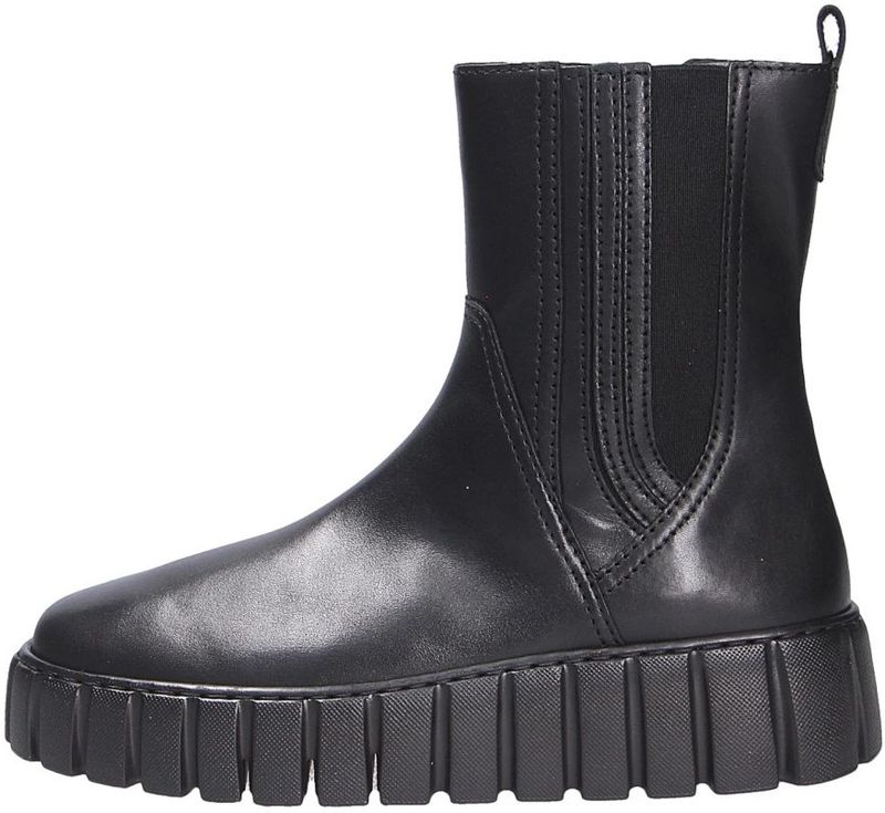 Gabor - Enkellaarsjes - Zwart - Glad Leer - Met Binnenzijde Rits